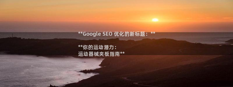 尊龙凯时登陆：**Google SEO 优化的新标题