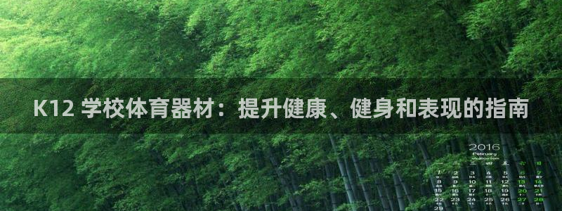 尊龙凯时干什么的：K12 学校体育器材：提升健康、健